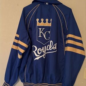 Awesome Vintage  KC Royals Jacket Mens Size Large. Great Condition!